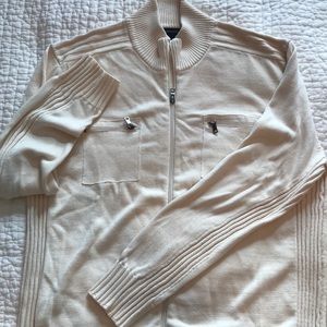 Men’s full zip sweater jacket